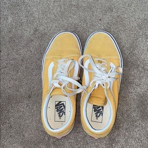 Yellow vans
